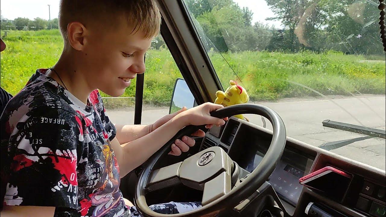 Первые уроки вождения видео