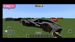 Lamborghini addons/ addons for Minecraft/ how to download addons for MCPE hindi/ 6 type of lambo