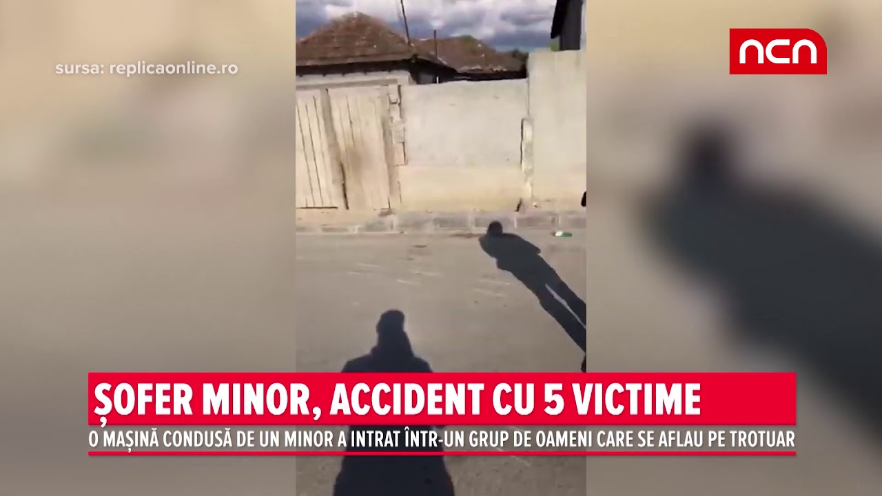 SOFER MINOR, ACCIDENT CU 5 VICTIME stories we tell