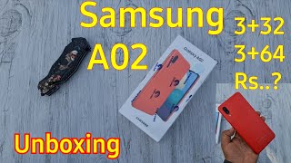 Samsung Galaxy A02 Unboxing & Quick Review