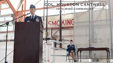 2016 49 Wing Change of Command Highlights