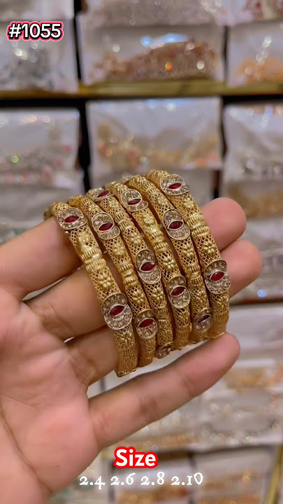 Bangles 6p Rs3200  whtsap 03229129797 #set #jewellery #zirconring #diamond #zirconjewellery #bangles