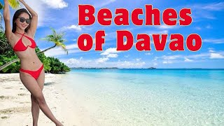 The Beautiful beaches in Davao | SAMAL ISLAND #philippines #filipino #beach