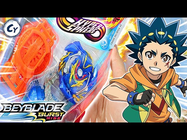 Beyblade Burst Evolution SWORD VALTRYEK V5 With Random Launcher Anime Bey  Toy