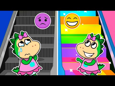 Up and ⬇️ Down the Escalator! Safety Tips and Good Habits 👍 for Kids by Fire Spike