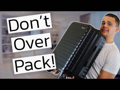 How to Avoid Over-Packing on Trips!