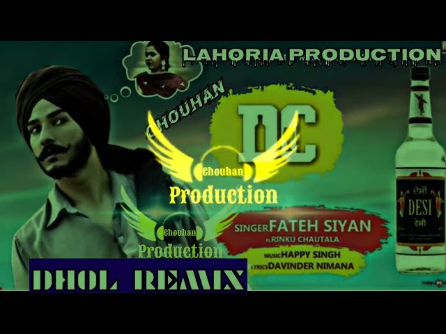 DC || Dhol Remix || Fateh Siyan || Dj Chouhan Lahoria Production Original || New Latest Punjabi 2022 class=