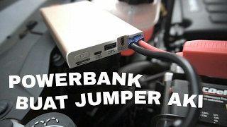 Jumper Aki Mobil Pakai Power Bank | How To | GridOto Tips