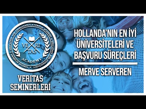 Seminer | Hollanda'nın En iyi Üniversiteleri ve Başvuru Süreci