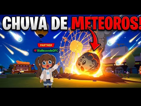 Chuva de Meteoros no Play Together