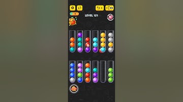Ball Sort Puzzle 2021 level 121 - Gameplay  walkthrough