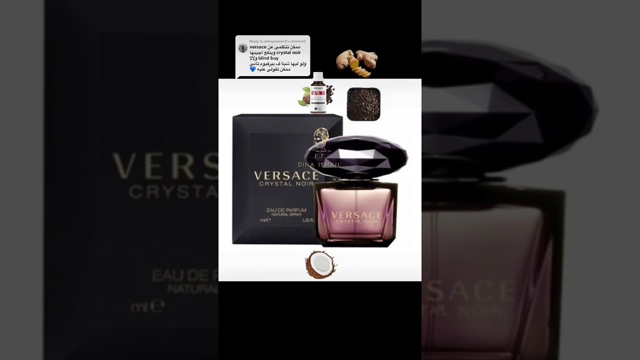 Versace Crystal noir edp - YouTube