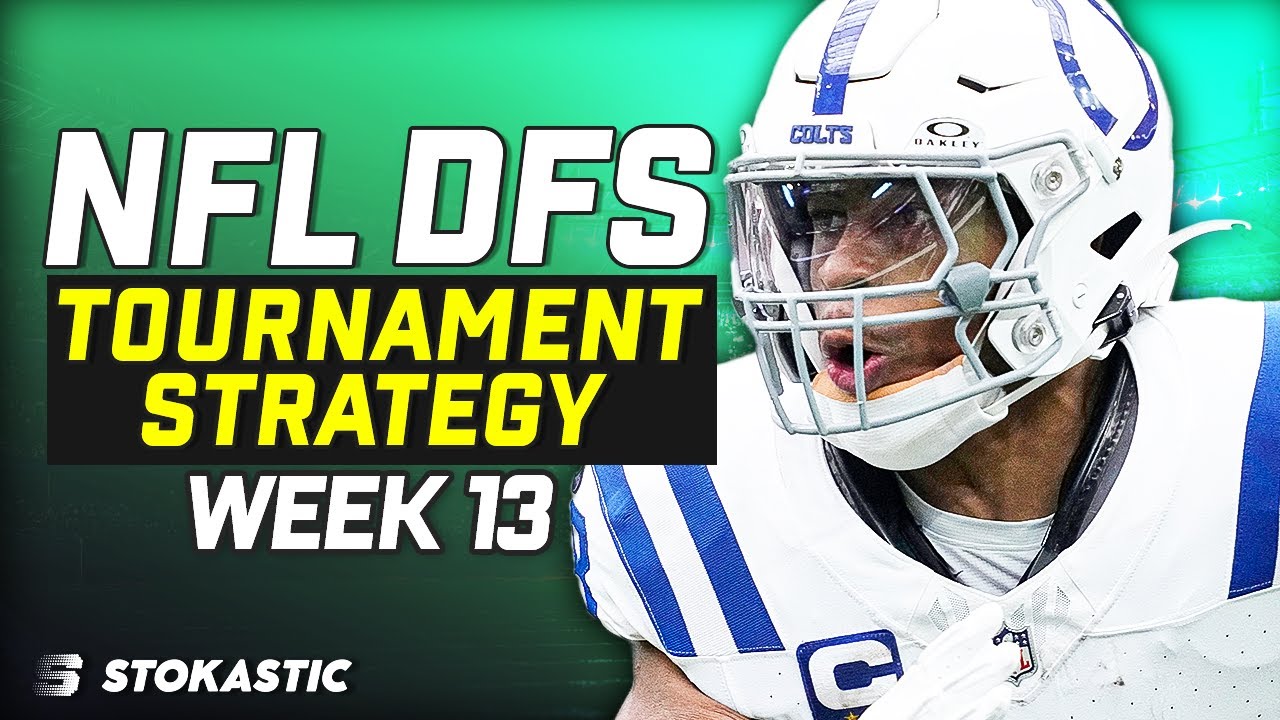 NFL DFS Sims Tournament Strategy Week 13 | NFL DFS Strategy