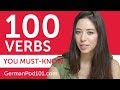 50 Popular German Verbs Present Tense Conjugation - German ...