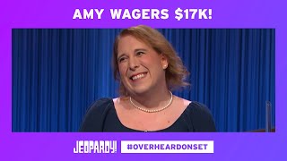 Overheard On Set: A Big Final Jeopardy! Wager | JEOPARDY!