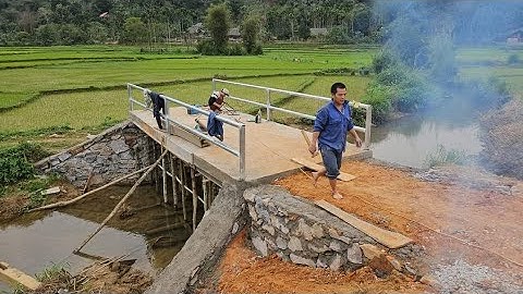 Tốc độ cầu Mường Bắc xong 80%  bàn giao 30 triệu cho bản. Nguyễn Tất Thắng