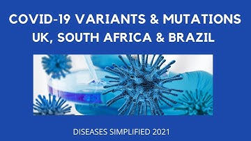 COVID-19 Variants & Mutation: UK, South Africa, Brazil Variants