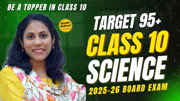 Class 10 Science Full Course for 2026 | Target 95+ | Nalini Home School