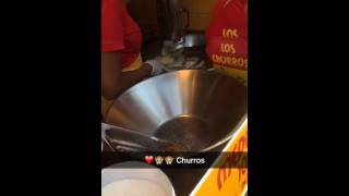 Los churros Belgique.. Must try it when u vist belgium