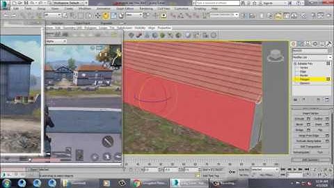 Tutorial on Modeling and Texturing a PUBG Environment in 3dsmax ( Part 11)
