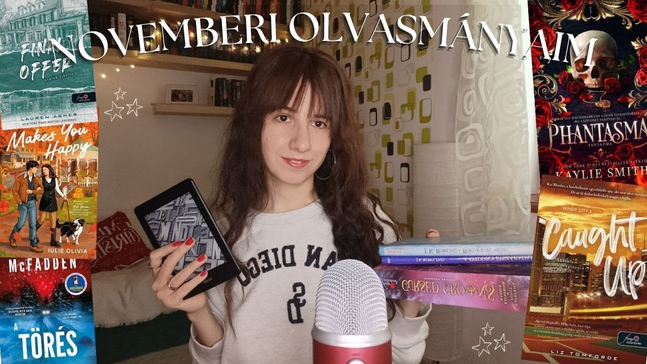 Novemberi olvasmányaim - Magyar ASMR