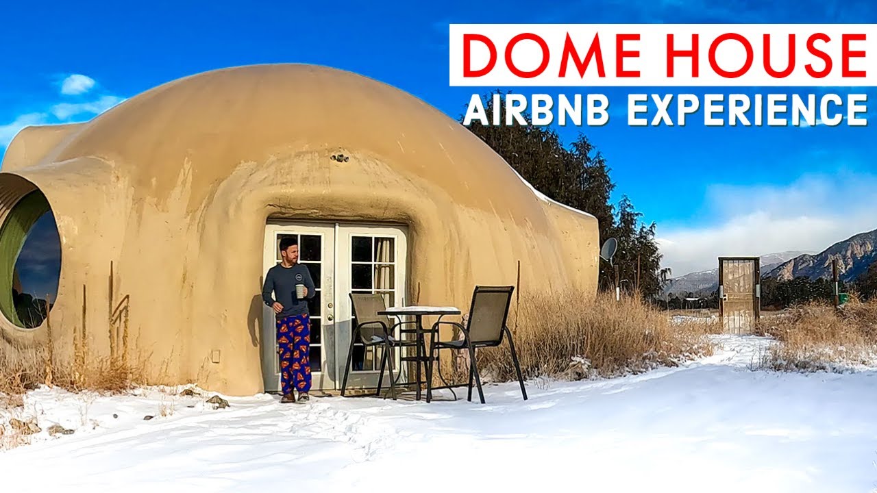 🥶AIRBNB DOME HOUSE stay near the Rocky Mountains in Colorado Luis