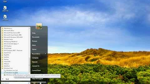 Video Tutorial - Run/Launch Windows Live Messenger