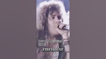 Thumbnail of Firehouse(LOVE OF A LIFETIME) released on 1991