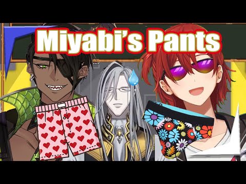 Grandpire is tormented by Oga and Miyabi's unrelenting pants 【Holostars EngSub】