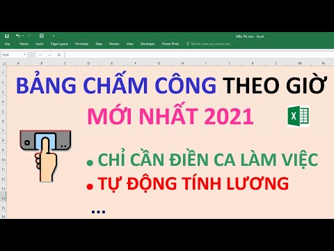 Video Cách lập bảng chấm công Excel với các hàm đơn giản |... - youtube