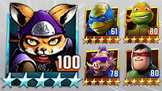 Tmnt Legends Alopex Leo Bebop Movie Mikey Pulverizer