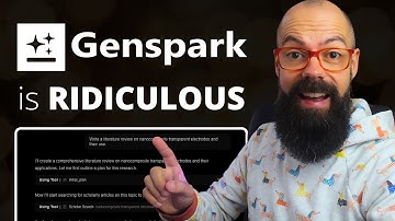 WARNING: Your PhD Might Get DRASTICALLY Easier With This AI (Genspark Demo: Auto Drafts & Slides)