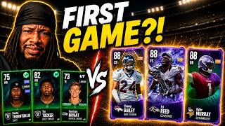 My FIRST MUT Game… And I Faced a GOD SQUAD!