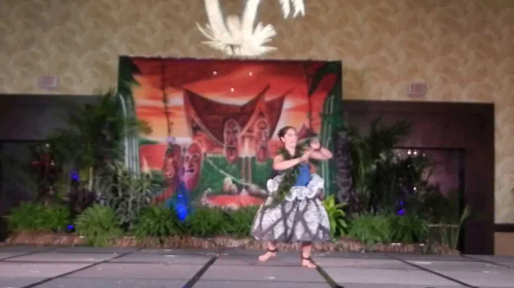 Lana Port dances Kahiko to "Ke Ka'a" (Kua'aina pa hula o Hawai'i)