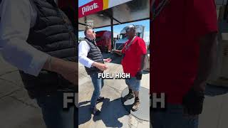 The rates are too low for high fuel prices! #trucking #money #owneroperator #fuelprices