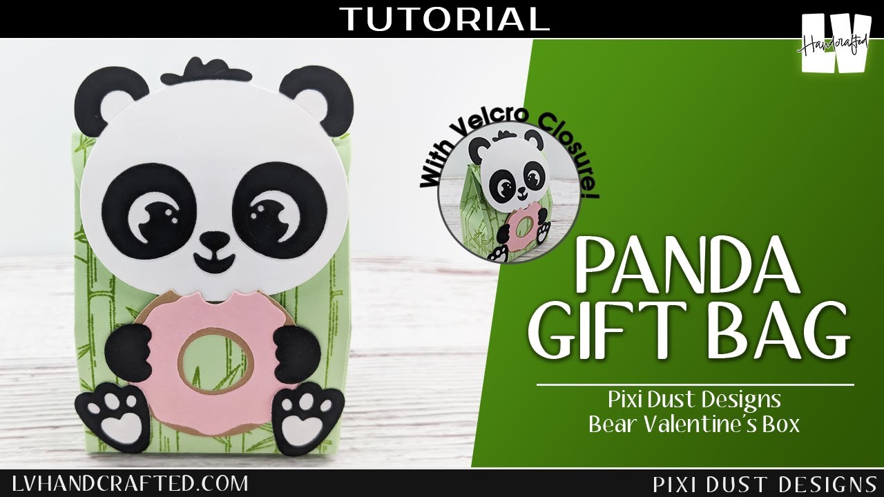 Panda Gift Bag by Pixi Dust Designs YouTube