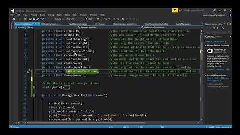 How to make a healthbar recovery system (Unity Tutorial)
