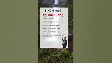 5 KCN mới tại Bắc Giang