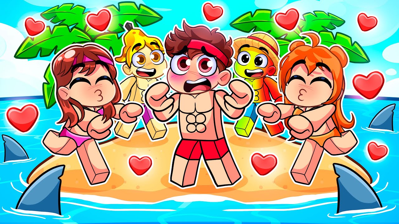 Bloqué 7 JOURS sur une Île déserte avec mes FAN GIRLS sur GTA V !