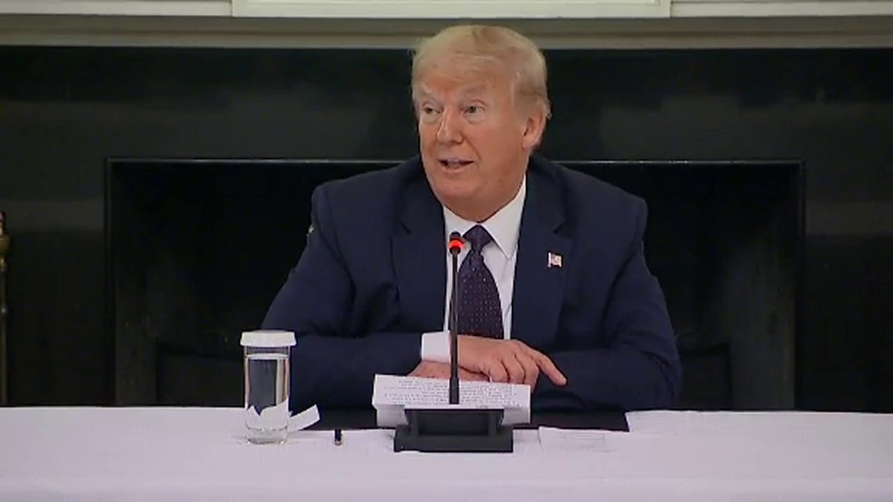 Trump taking malaria drug in case he gets virus