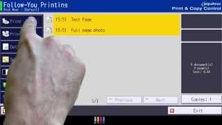 Training | Equitrac PCC Launcher V4.2 - Releasing print jobs on Ricoh Printer | Ricoh Wiki