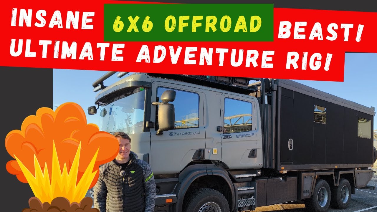 [RU]🌍 Невероятный швейцарский экспедиционный автомобиль 6x6, который обязательно нужно купить | Ц...