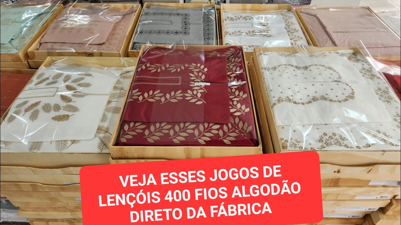 VEJA ESSES JOGOS DE LENÇÓIS 400 FIOS 100% ALGODÃO DIRETO DA FÁBRICA!!!