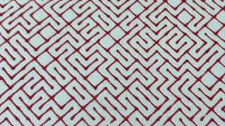 Generated Maze Plotted on HP 7475A Pen Plotter