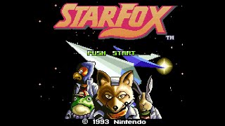 Star Fox (SNES) - Complete 100% Walkthrough - All Routes (Longplay)