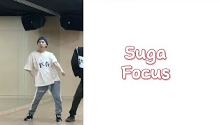 Mirrored Bts - Boy With Luv Dance Practicesuga Focus