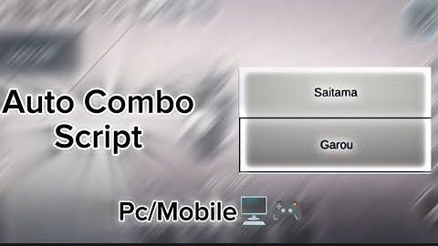 Auto Combo Script| In Strongest Battlegrounds!🔥 | Pc/Mobile🎮🖥️