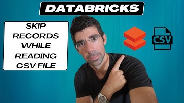 Databricks Quick Tips: Skip Records when reading CSV Files in PySpark