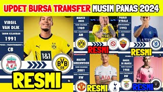 UPDET RESMI ‼️ BURSA TRANSFER MUSIM PANAS 2024/2025 - LIVERPOOL - CHELSEA - MANCHESTER UNITED - PSG