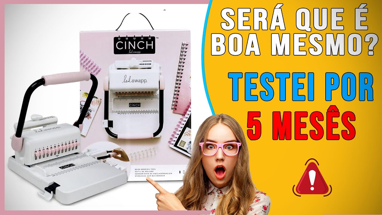 Encadernadora the cinch. Não compre antes de ver isso